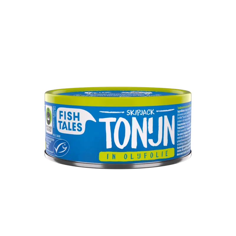 Fish Tales Skipjack tonijn in olijfolie