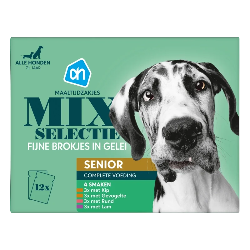 Doos maaltijdzak senior gelei