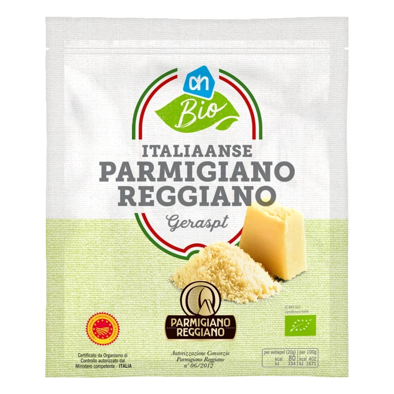 Biologisch Italiaanse parmigiano reggiano