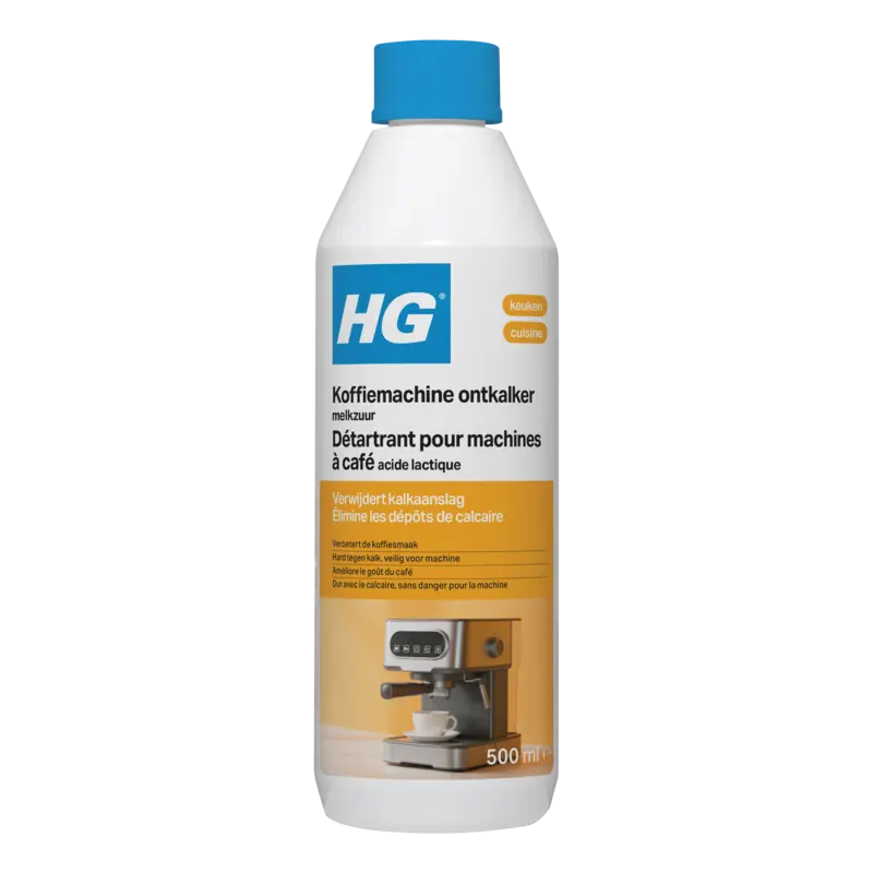 HG Koffiemachine ontkalker melkzuur