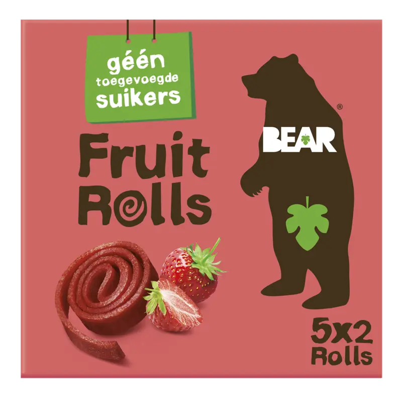 Bear Fruit rolls aardbei