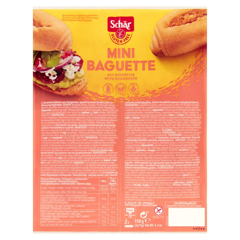 Schär Mini baguette glutenvrij
