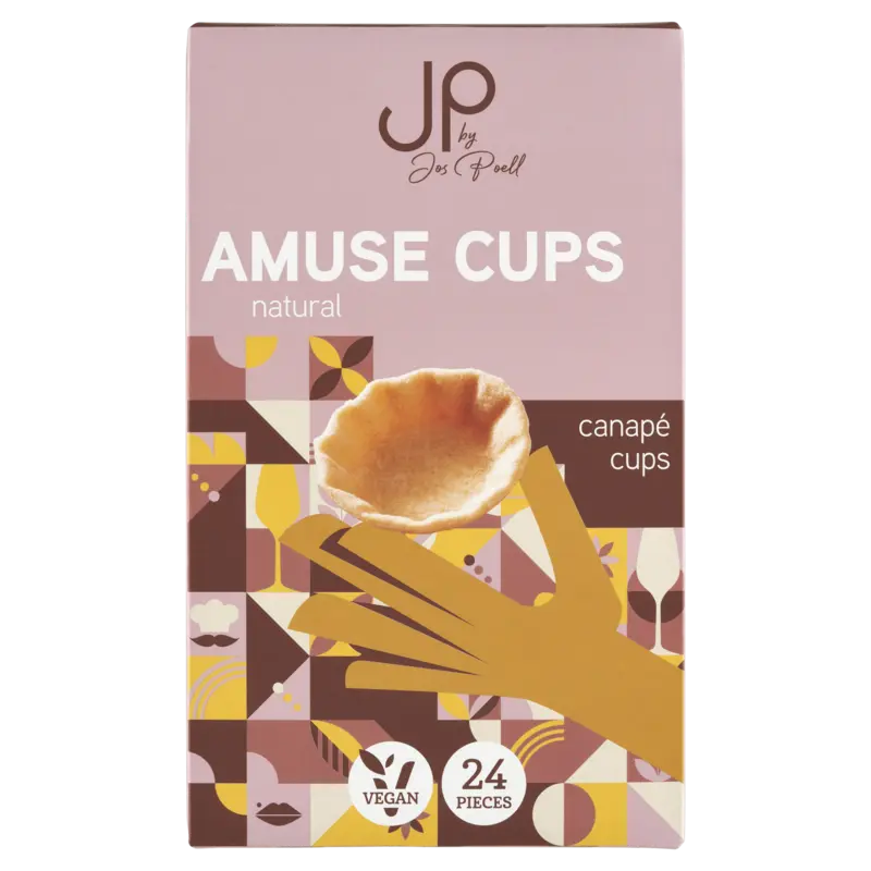 Jos Poell Krokante cupjes naturel