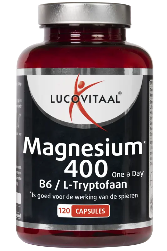 Lucovitaal Magnesium 400 mg, B6 & L-tryptofaan