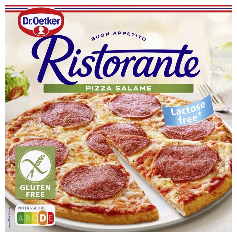 Dr. Oetker Ristorante pizza salami glutenvrij