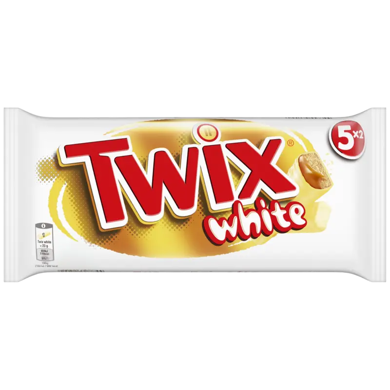 Twix White repen 5-pack