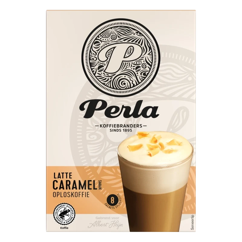 Perla Huisblends Latte caramel oploskoffie