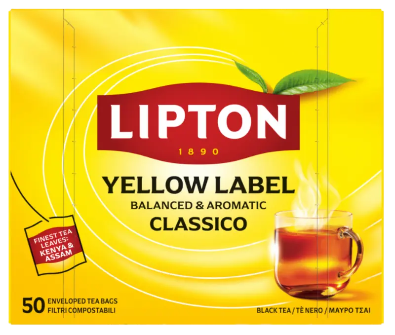 Lipton Yellow label