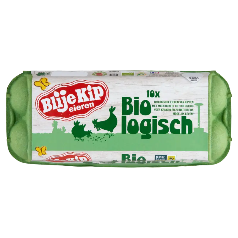 Blije Kip eieren Biologische eieren