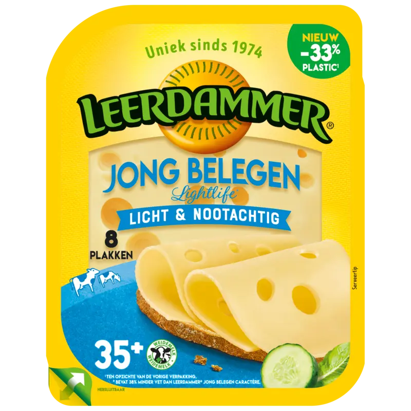 Leerdammer Lightlife 35+ plakken
