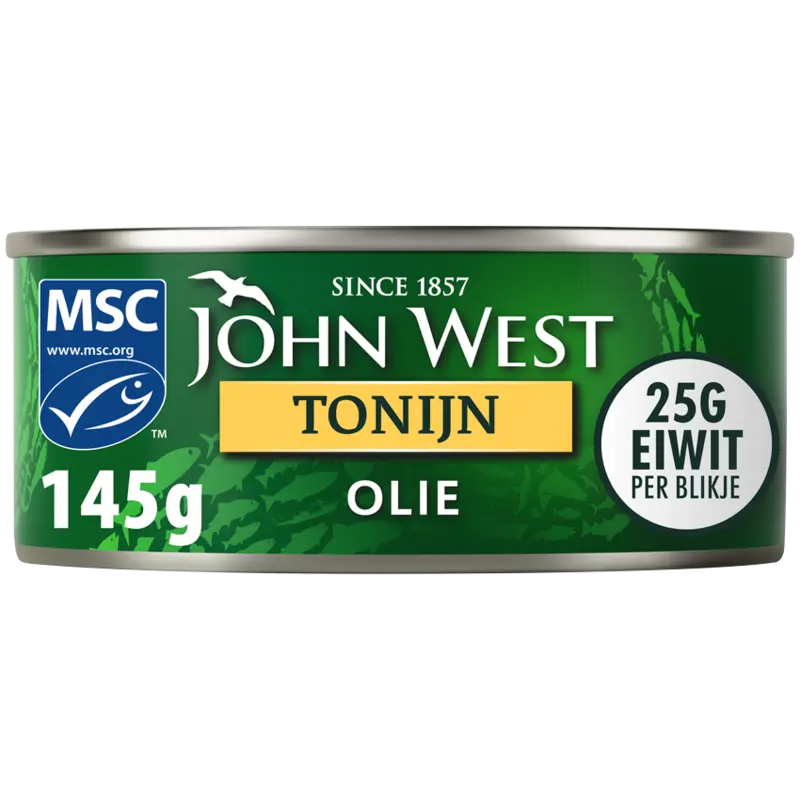 John West Tonijnstukken in zonnebloemolie