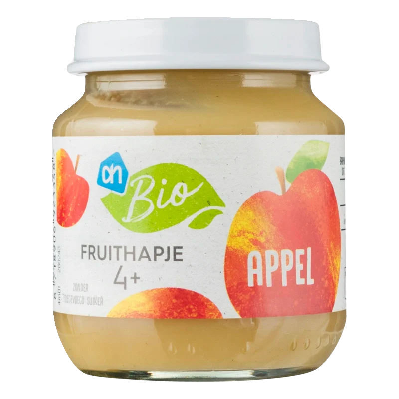 Biologisch Fruithapje appel 4m+