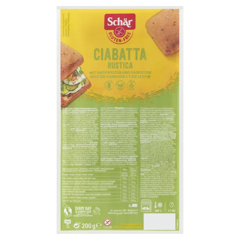 Schär Ciabatta rustica glutenvrij