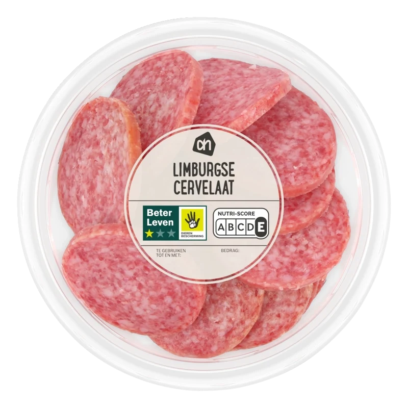 Volgerijpte Limburgse cervelaat