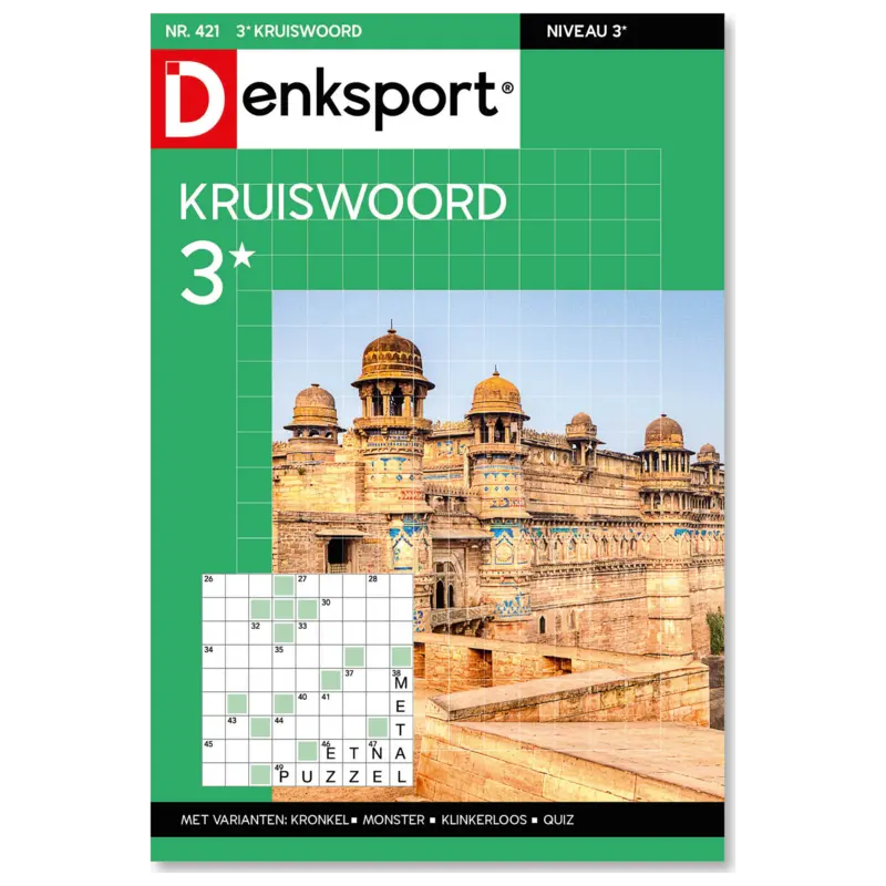 Denksport Kruiswoord 3*