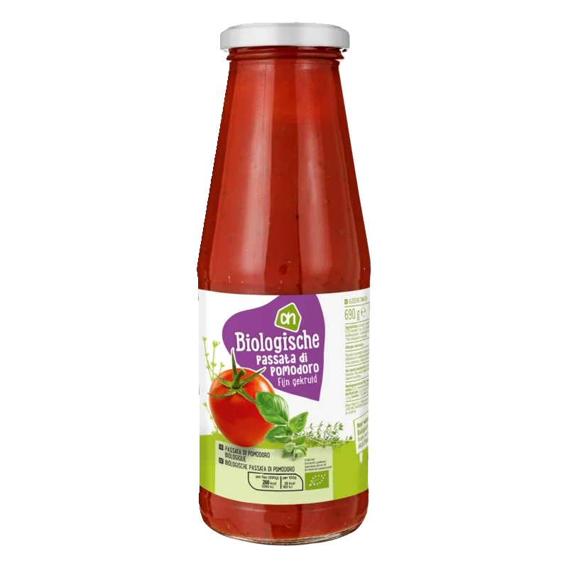 Biologisch Passata di pomodoro fijn gekruid