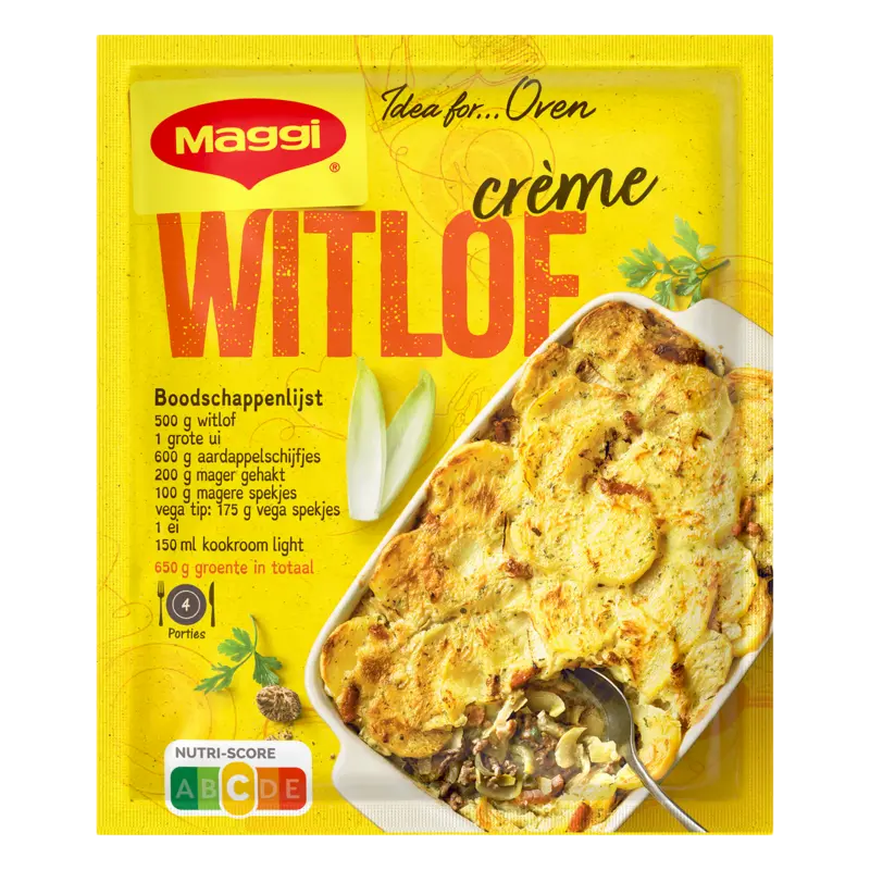Maggi Ovenschotel witlof cremesaus
