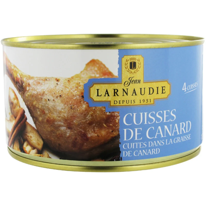 Jean Larnaudie Cuisses de canard maigre confites