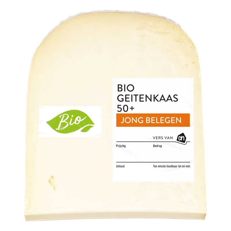 Biologisch Geitenkaas jong belegen 50+ stuk