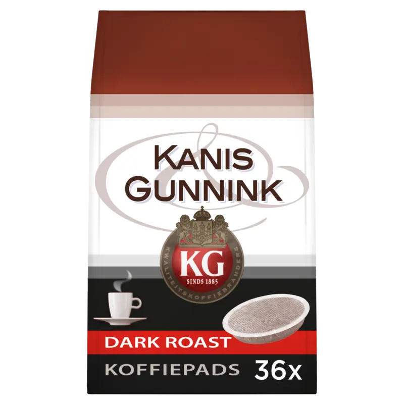 Kanis & Gunnink Dark roast koffiepads