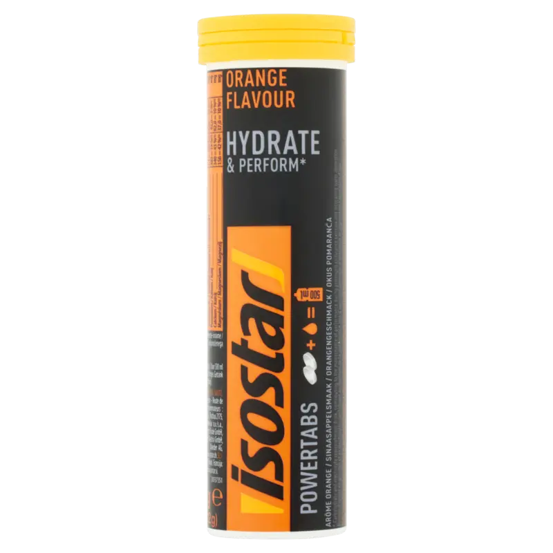 Isostar Hydrate & perform powertabs orange