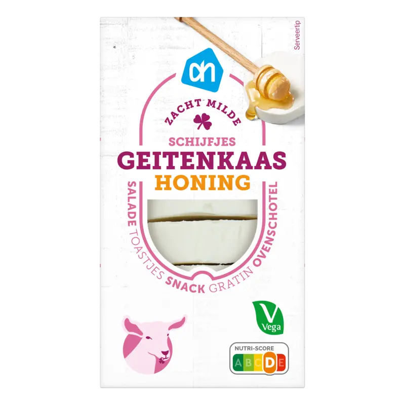 Geitenkaas honing schijfjes