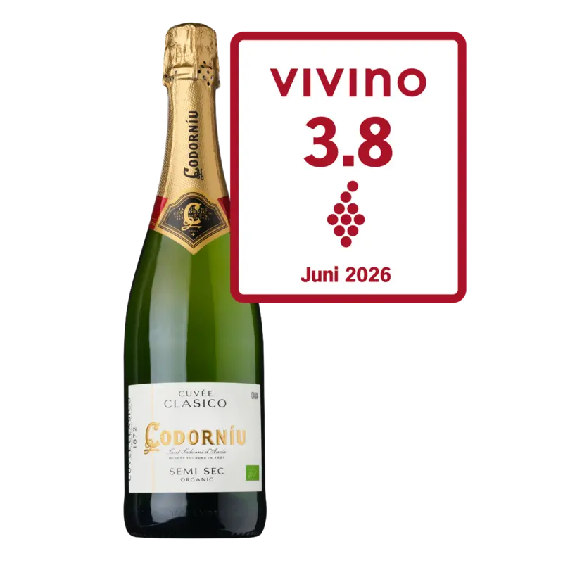 Codorníu Clasico semi sec organic