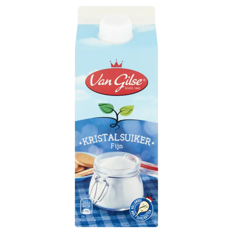 Van Gilse Kristalsuiker fijn