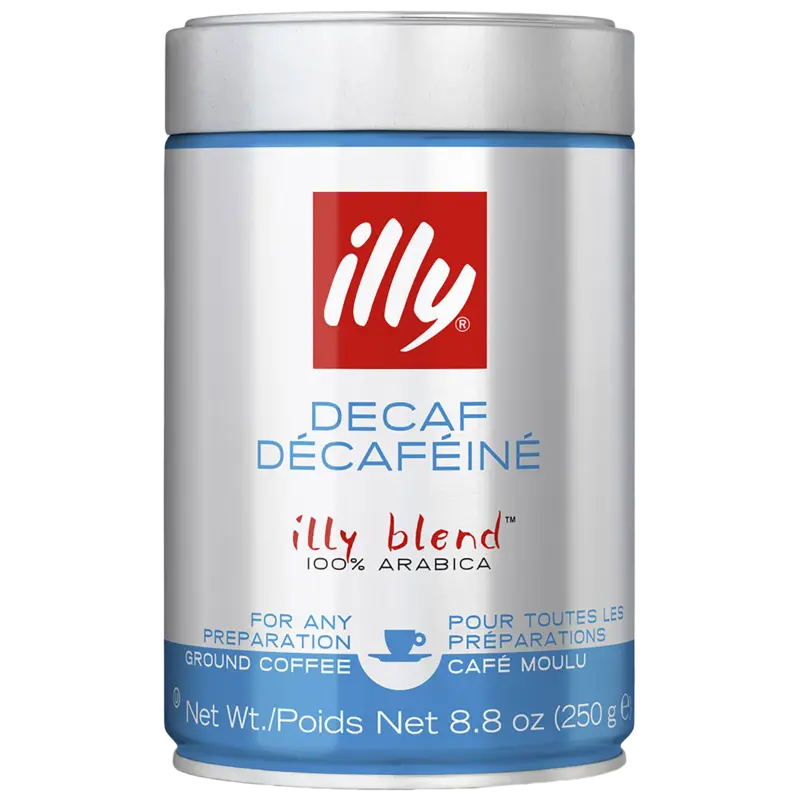 illy Decaf ground coffee