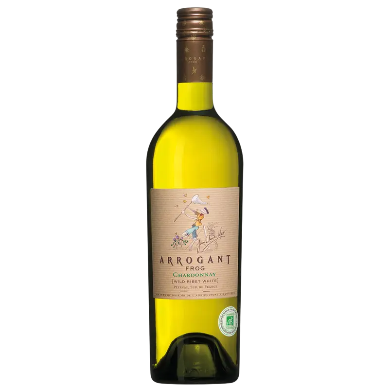 Arrogant Frog Chardonnay organic grapes