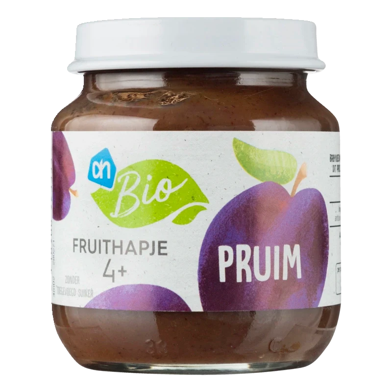 Biologisch Fruithapje pruim 4m+