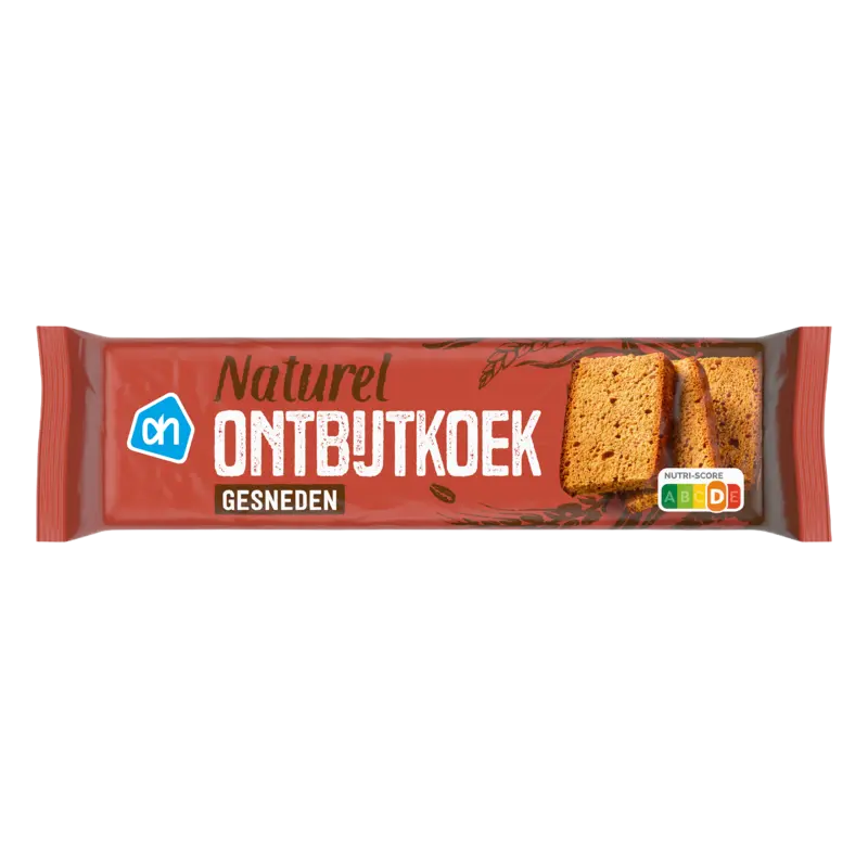 Ontbijtkoek naturel gesneden
