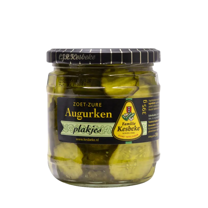 Kesbeke Zoet-zure augurken plakjes