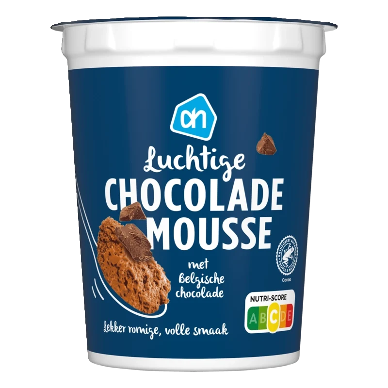 Chocolade mousse puur