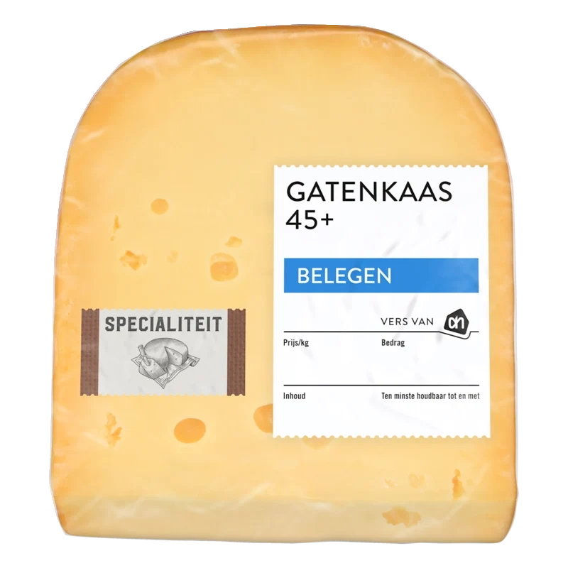 Gatenkaas belegen 45+ stuk