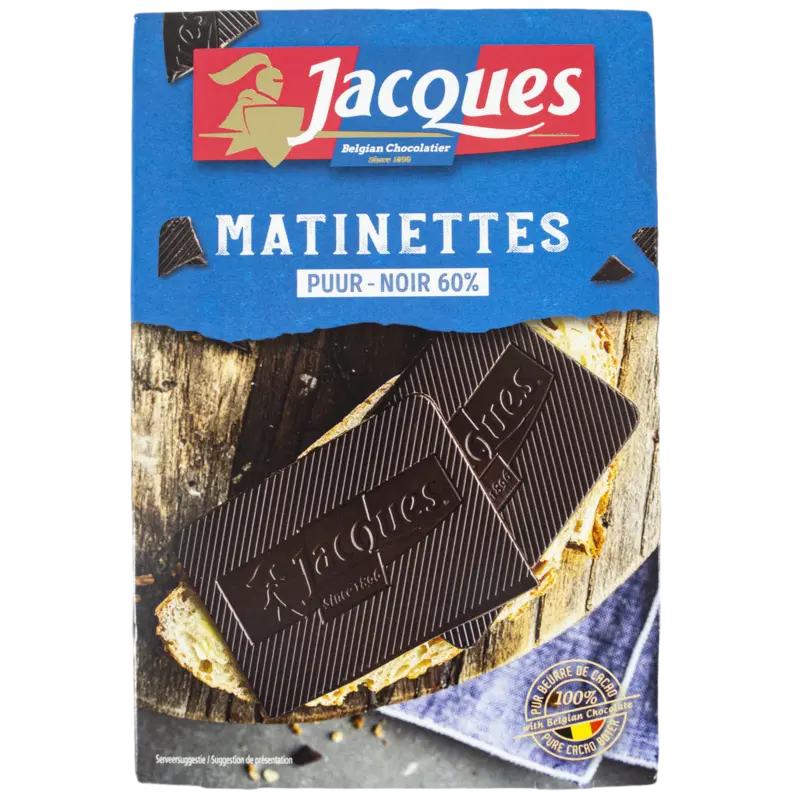 Jacques Dark chocolate 60% matinettes