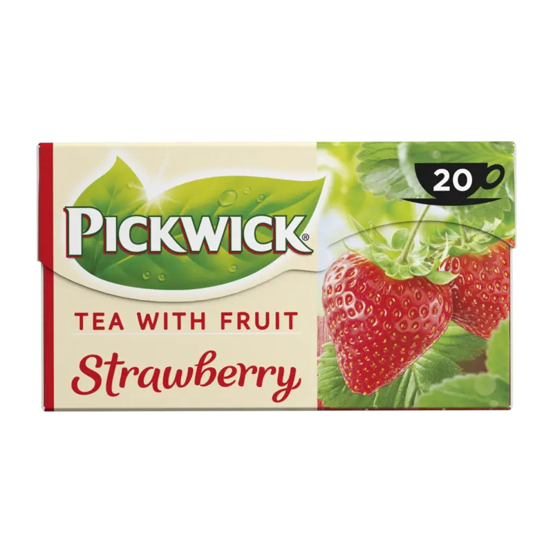 Pickwick Tea with fruit strawberry