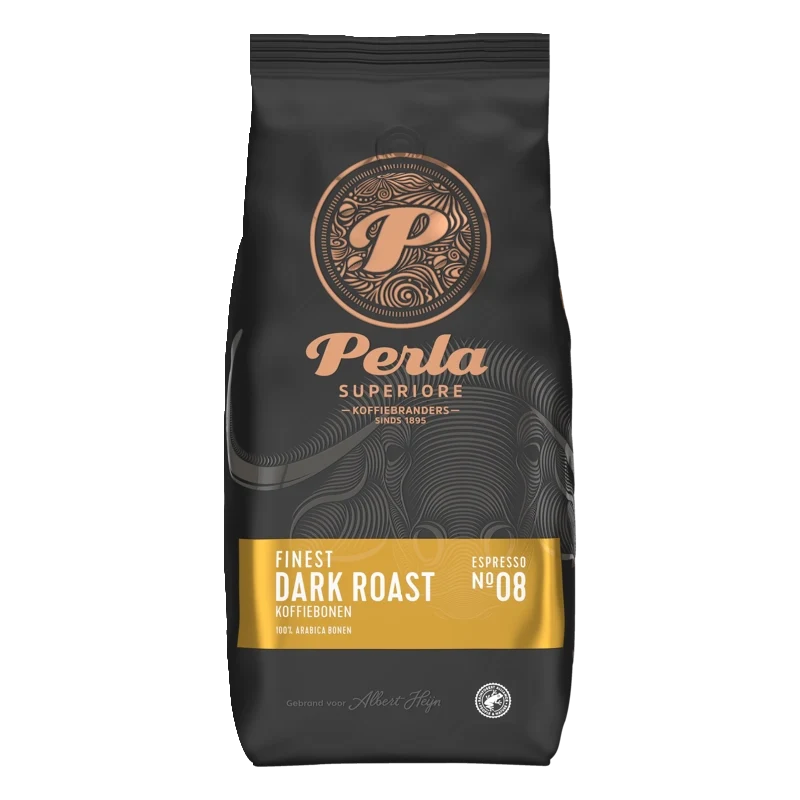 Perla Superiore Finest dark roast koffiebonen