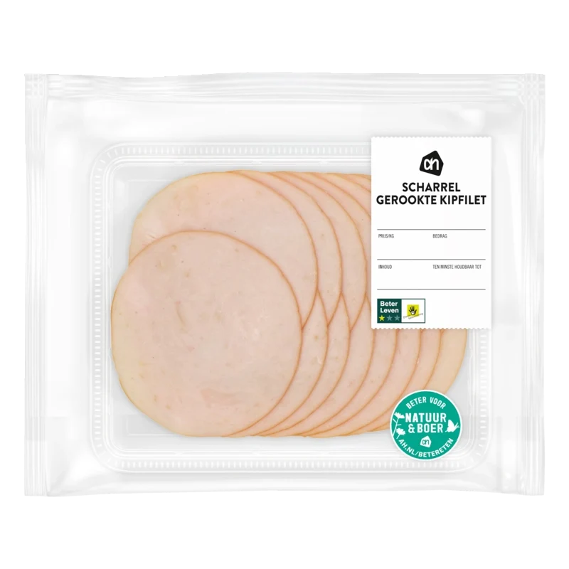 Scharrel gerookte kipfilet