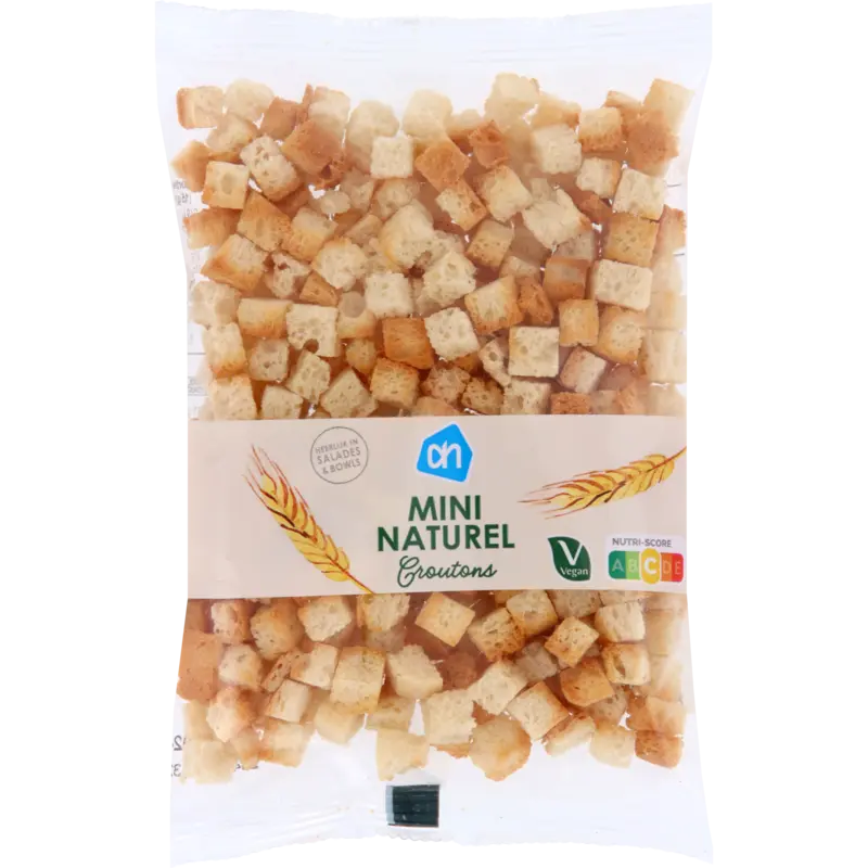Mini naturel croutons