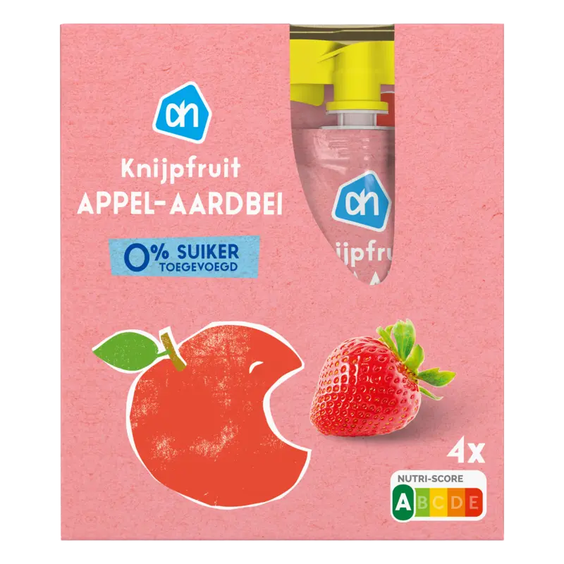 Knijpfruit appel-aardbei