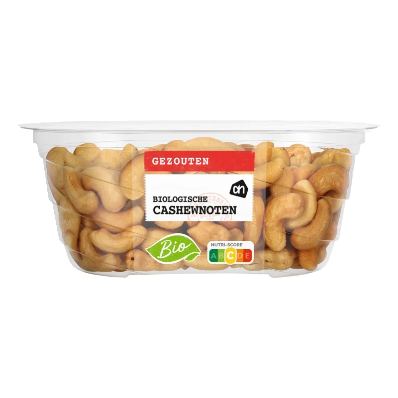 Biologisch Cashewnoten gezouten