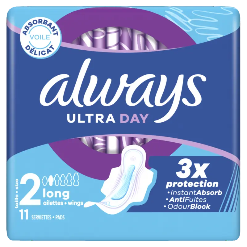 Always Ultra day long wings maandverband
