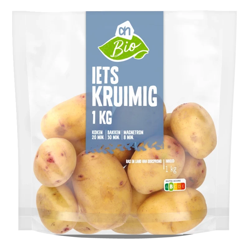 Biologisch Iets kruimige aardappelen