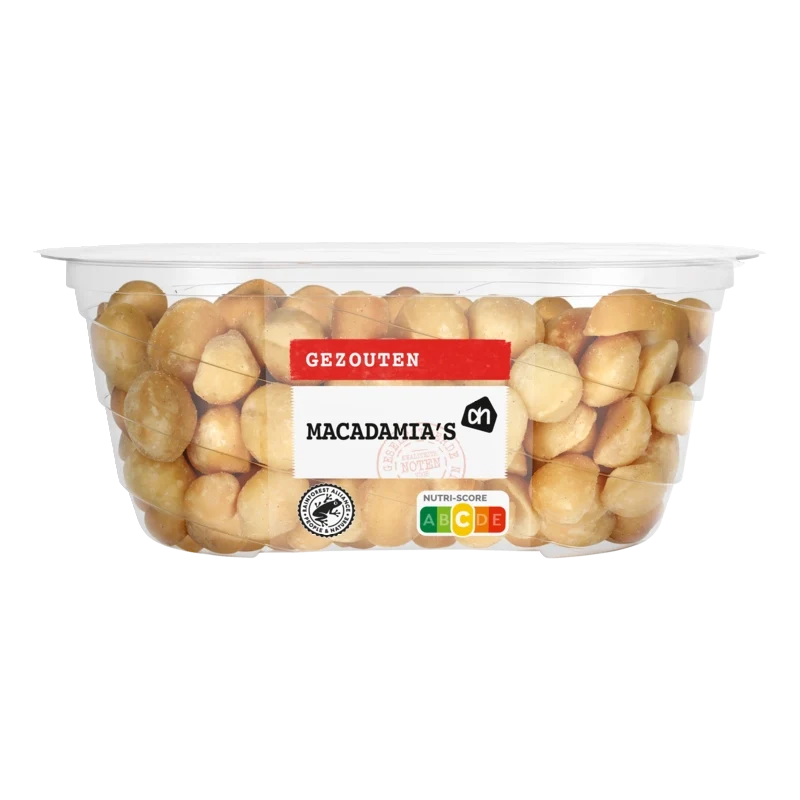 Macadamia's gezouten