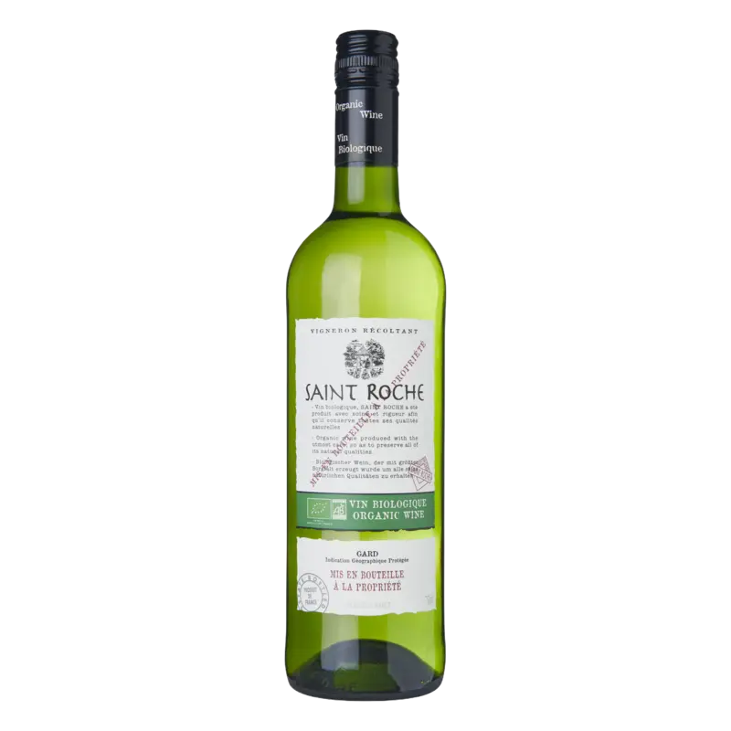 Saint roche Blanc organic wine
