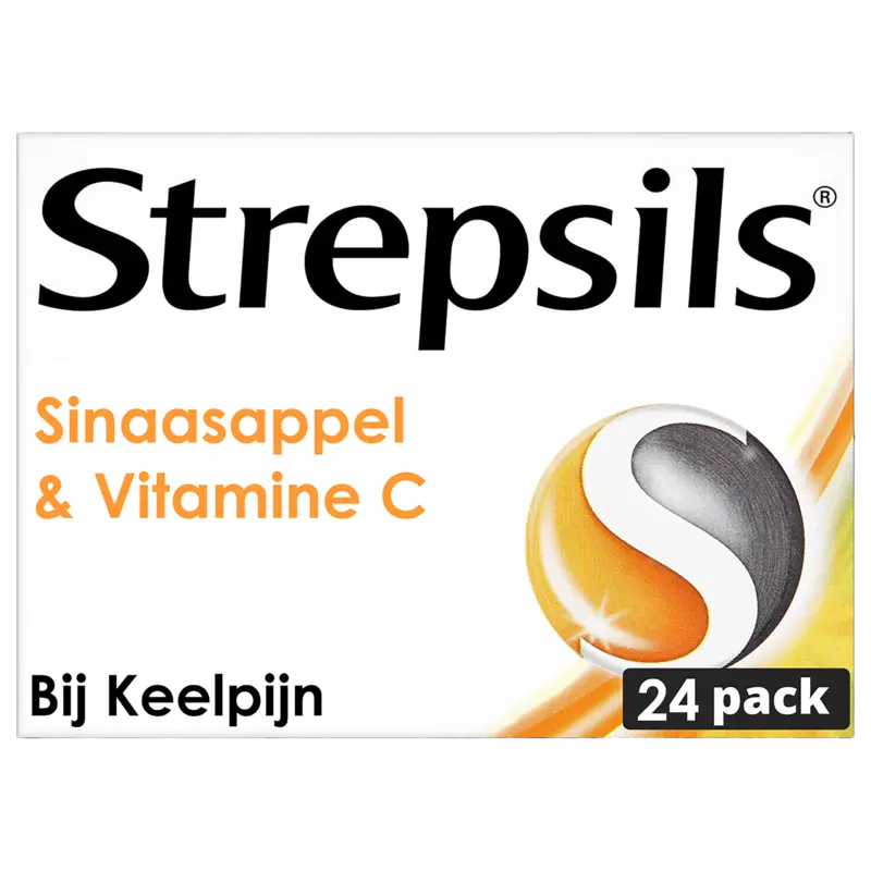 Strepsils Sinaasappel & vitamine C