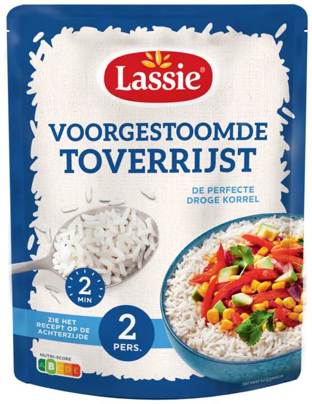 Lassie Tover rijst panklaar