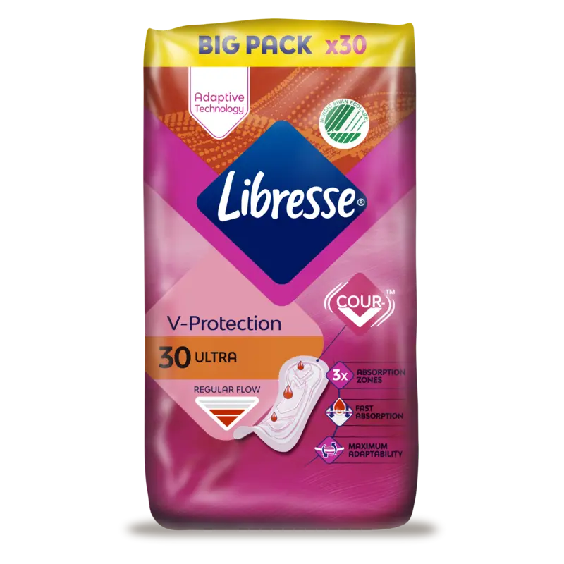 Libresse Ultra regular maandverband bigpack