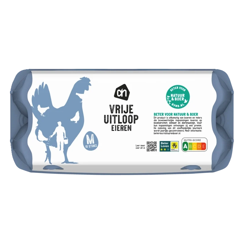 Vrije uitloop eieren M